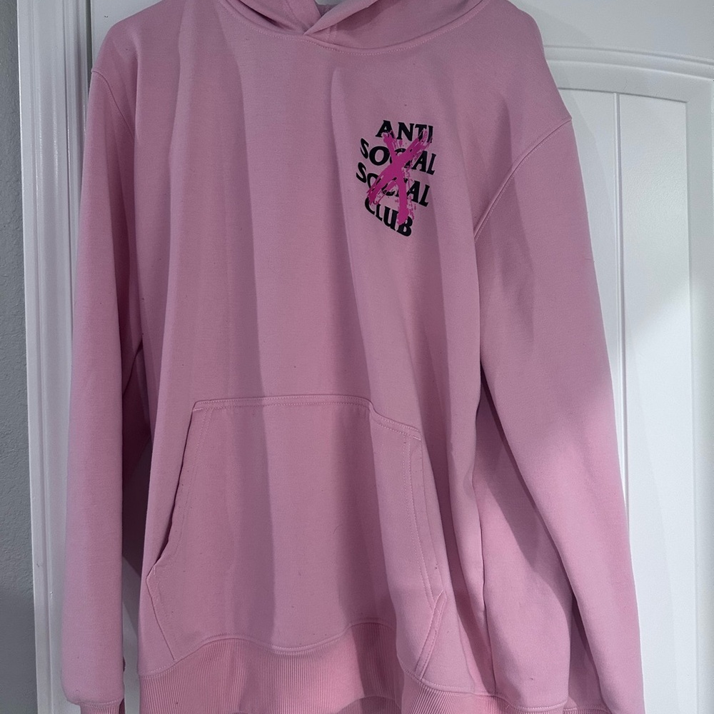 Anti Social Social Club Pink Hoodie